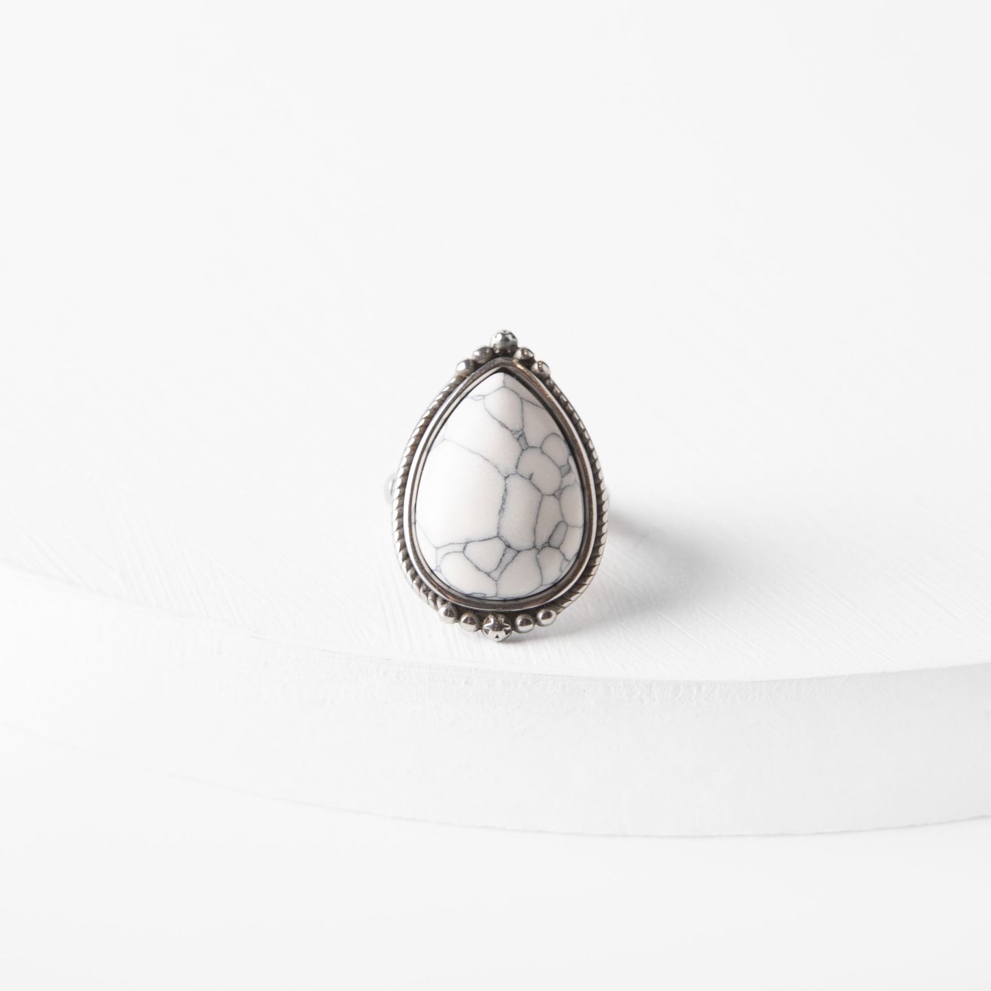 Plunder Crystelle Stretchy Ring Large