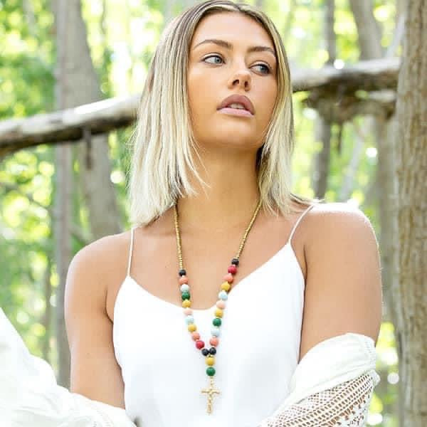 Plunder Marianne Cross Necklace
