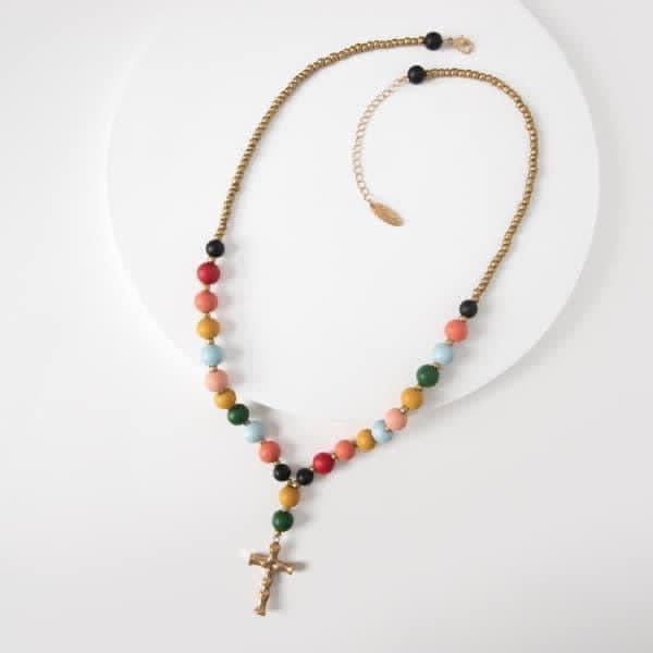 Plunder Marianne Cross Necklace