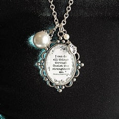 Plunder I Can Do All Things Through Christ Necklace