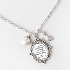 Plunder I Can Do All Things Through Christ Necklace