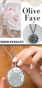 Plunder Olive Faye Necklace