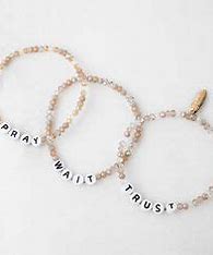Plunder Pray, Wait & Trust Bracelet