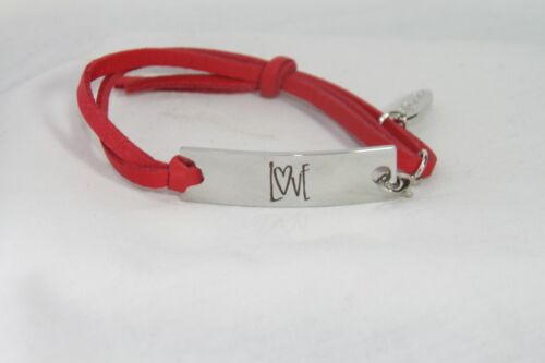 Plunder Bracelet Venus Love Red Valentine Leather Adjustable