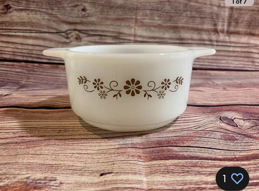 KD113 Vintage Dynaware Pyroray Small Casserole Dish